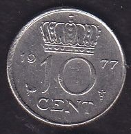 Hollanda 10 Cent 1977