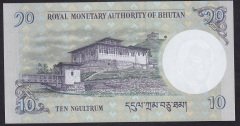 Bhutan 10 Ngulturum 2013 ÇİL Pick 29b