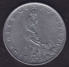 1972 Yılı 2.5 Lira Düz