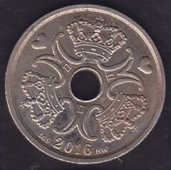 Danimarka 2 Kroner 2016