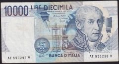 İtalya 10000 Lire 1984 Çok Temiz