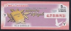 2008 9 MAYIS YARIM BİLET
