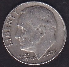 Amerika 1 Dime 1976