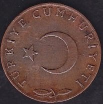 1972 Yılı 5 Kuruş