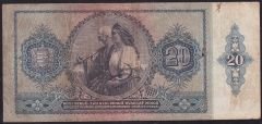 Macaristan 20 Pengo 1941 Çok Temiz