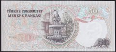 6.EMİSYON 1.TERTİP 50 LİRA H72 343843 ÇİLALTI ÇİL