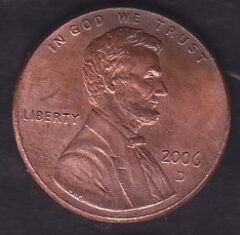 Amerika 1 Cent 2006 D