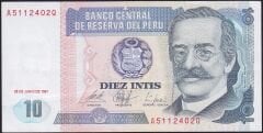 Peru 10 İntis 1987 Çilaltı Çil Pick 129