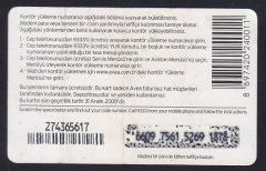 AVEA 100 KONTÖR - TARKAN SKT 2008