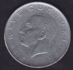 1972 Yılı 1 Lira Düz