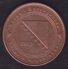 Bosna Hersek 50 Feninga 2013