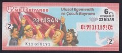 2008 23 NİSAN YARIM BİLET