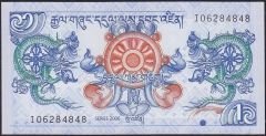 Bhutan 1 Ngultrum 2006 Çil ( 4848 )