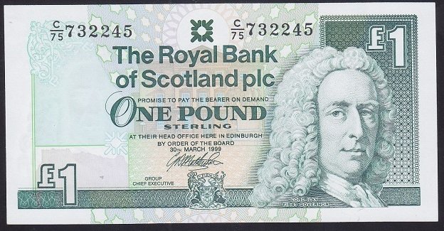 İSKOÇYA 1 POUND 1999 ÇİL