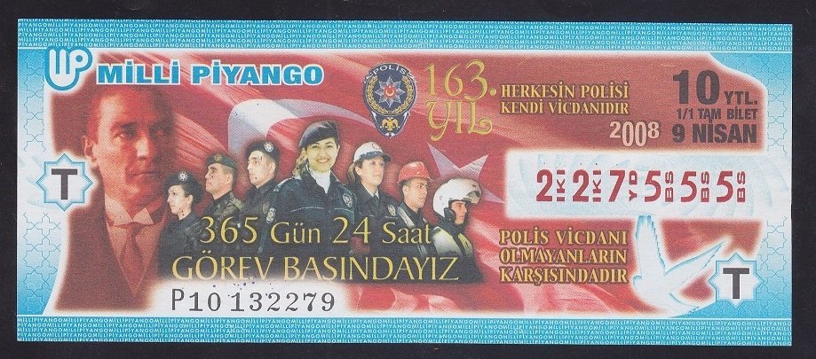 2008 9 NİSAN TAM BİLET