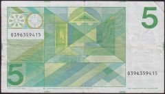 Hollanda 5 Gulden 1973 Çok Temiz Pick 95