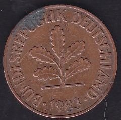 Almanya 2 Pfennig 1983 G