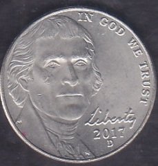 Amerika 5 Cent 2017 D