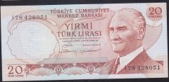6.EMİSYON 4.TERTİP 20 LİRA I78 428051 ÇİLALTI