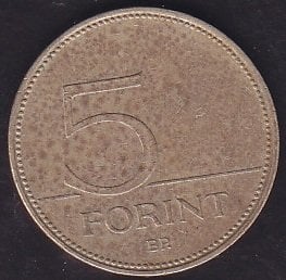 Macaristan 5 Forint 2001