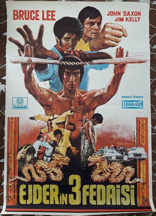 BRUCE LEE - EJDERİN 3 FEDAİSİ - FİLM AFİŞİ