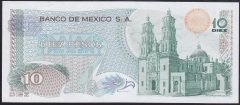 Meksika 10 Pesos 1975 Çil ( Z ) Pick63h
