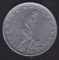 1976 Yılı 2.5 Lira Ters