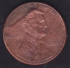 Amerika 1 Cent 2014
