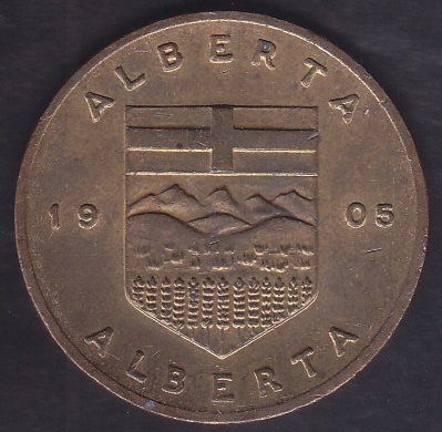 KANADA HATIRA MADALYA ALBERTA 1905