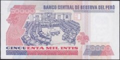 PERU 50000 İNTİS 1988 ÇİL