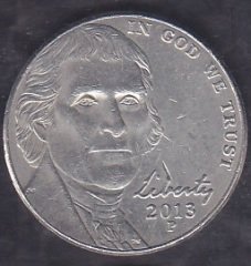Amerika 5 Cent 2013 P