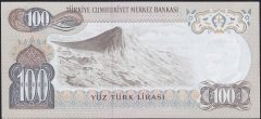 6.Emisyon 2.Tertip 100 Lira F81 086965 Çilaltı Çil