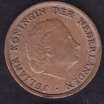 Hollanda 1 Cent 1965