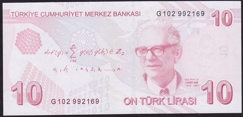 9.Emisyon 7.Tertip 10 Lira G102 992169 Çilaltı Çil