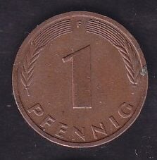 Almanya 1 Pfennig 1986 F