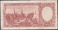 Arjantin 100 Pesos 1967 Çok Temiz Pick 272
