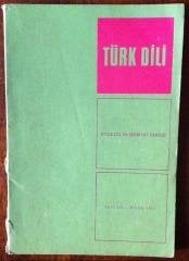 TÜRK DİLİ Sayı: 235 NİSAN 1971
