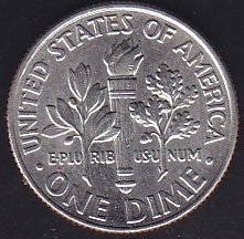 Amerika 1 Dime 2010 P