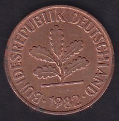 Almanya 2 Pfennig 1982 F