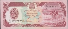 Afganistan 100 Afgani 1370( 1991) Çilaltı