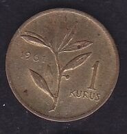 1961 Yılı 1 Kuruş