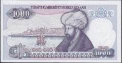 7.Emisyon 1.Tertip 1000 Lira D10 845832 Çil