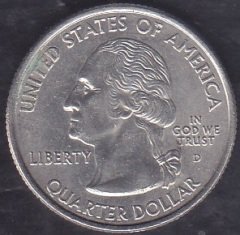 Amerika Çeyrek Dolar 2007 Hatıra Wyoming