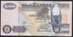 Zambia 100 Kwacha 2005 ÇİL Pick 38e