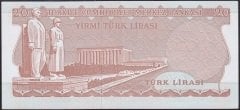 6.EMİSYON 4.TERTİP 20 LİRA I69 572994 ÇİLALTI