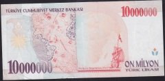 7.EMİSYON 10 000 000 LİRA G83 880950 ÇÇT