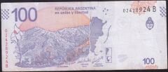 Arjantin 100 Pesos 2018 Çok Temiz Pick 363A