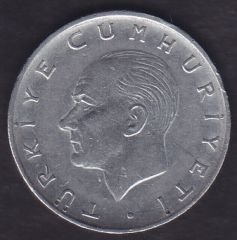 1974 Yılı 1 Lira Düz