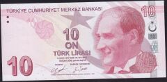 9.Emisyon 4.Tertip 10 Lira D007 102101 Çil
