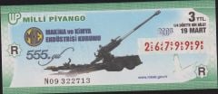 2008 19 Mart Çeyrek Bilet R Serisi